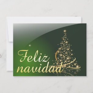 Motivo navideño verde con arbol de navidad V2,0