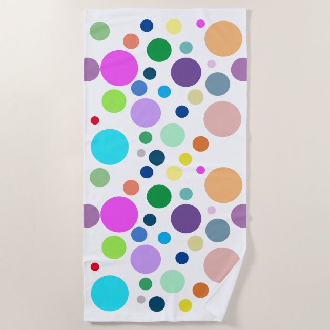 Motivschleife Strandtuch (Vorderseite)