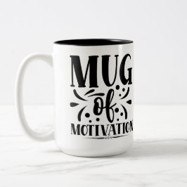 Motivtasse, lustige Zitat-Kaffeetasse Zweifarbige Tasse