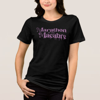 MOTM24-Logo - Shirt für Frauen - Lila auf Schwarz