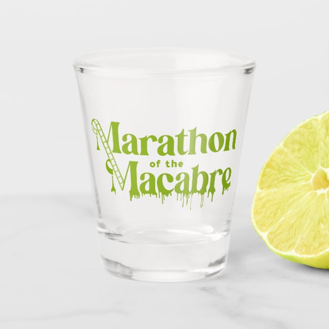 MOTM24 Shot Glass - Grün Schnapsglas (Vorderseite)