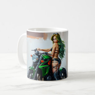 Moto Babe Kaffeetasse
