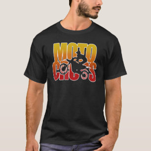 Moto Cross Vintage Ausstattung T-Shirt