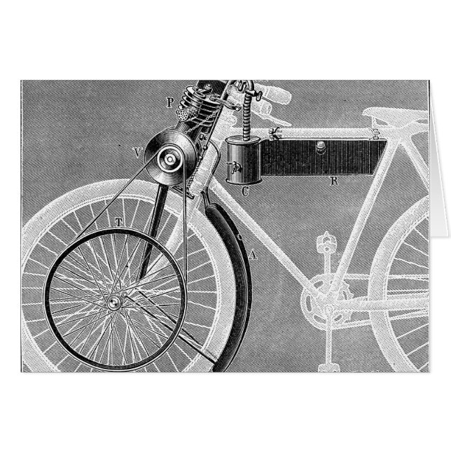 Moto de Werner, 1898 (Devant Horizontal)