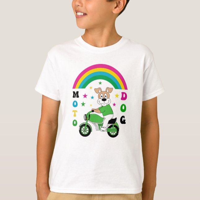 Moto Dog T-Shirt (Vorderseite)