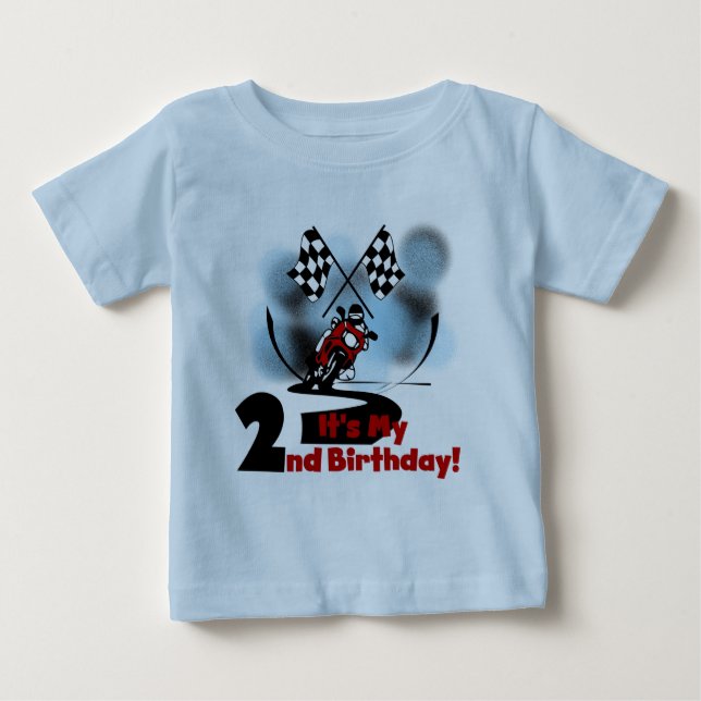 Moto emballant les 2èmes T-shirts et cadeaux (Devant)