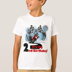 Moto emballant les 2èmes T-shirts et cadeaux