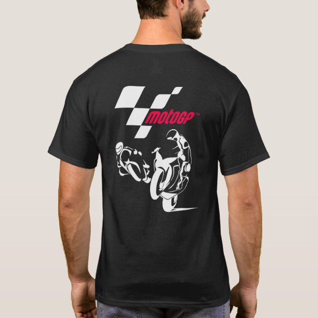 Moto Gp Super Bikes Grand Prix Motorrad Racing T-Shirt (Rückseite)