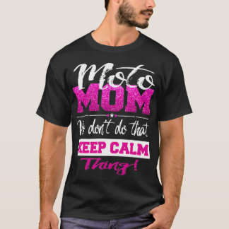 Moto Mama Dirt Bike Funny Motocross Mütter T-Shirt