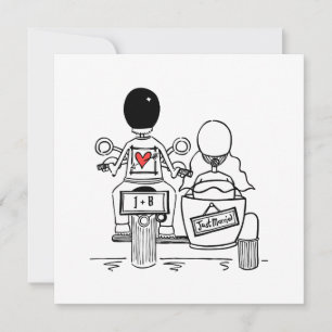 Moto personnalisée et Faire-part de mariage Sideca