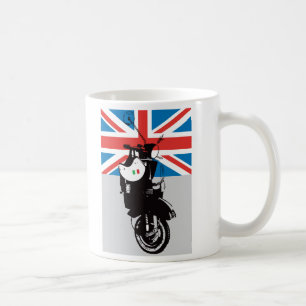 Moto   Retro Vespa Kaffeetasse