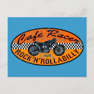 Moto Rock Postkarte