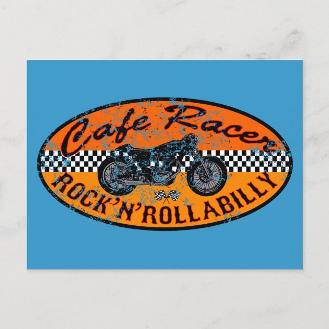 Moto Rock Postkarte (Vorderseite)