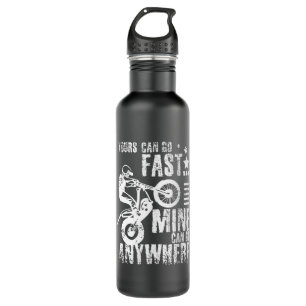 Moto Trialbike Edelstahlflasche