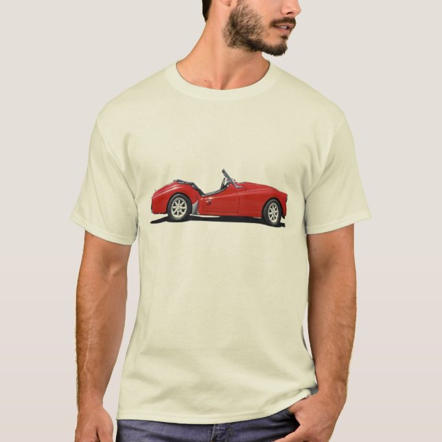 Moto | Triumph TR2 TR3 T-Shirt (Vorderseite)