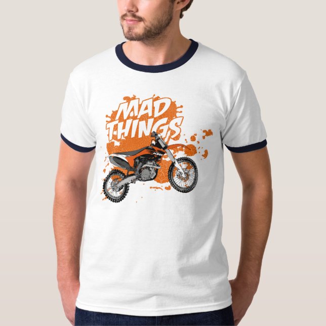 Moto Verrücktheit T-Shirt (Vorderseite)
