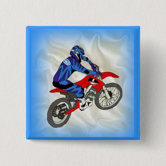 Motocross 201 button (Vorderseite)