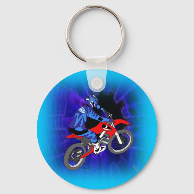 Motocross 203 schlüsselanhänger (Vorderseite)
