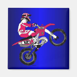 Motocross 302 magnet
