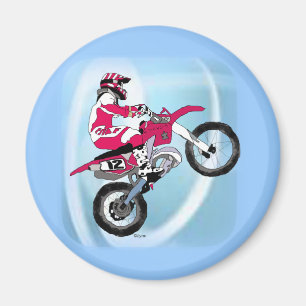 Motocross 305 magnet