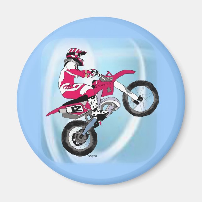 Motocross 305 magnet (Vorne)