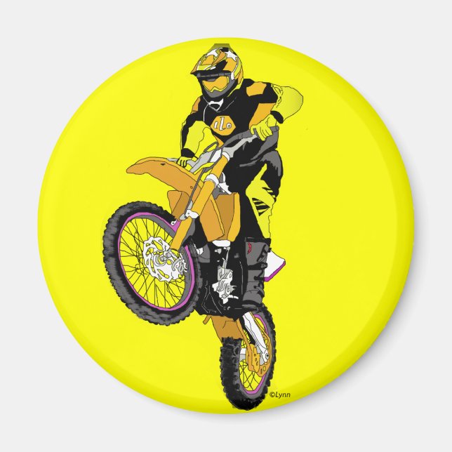 Motocross 400 magnet (Vorne)