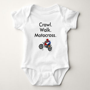 Motocross-Baby-Body Baby Strampler