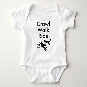 Motocross-Baby-Body, Dirt-Bike-Baby-Geschenk Baby Strampler