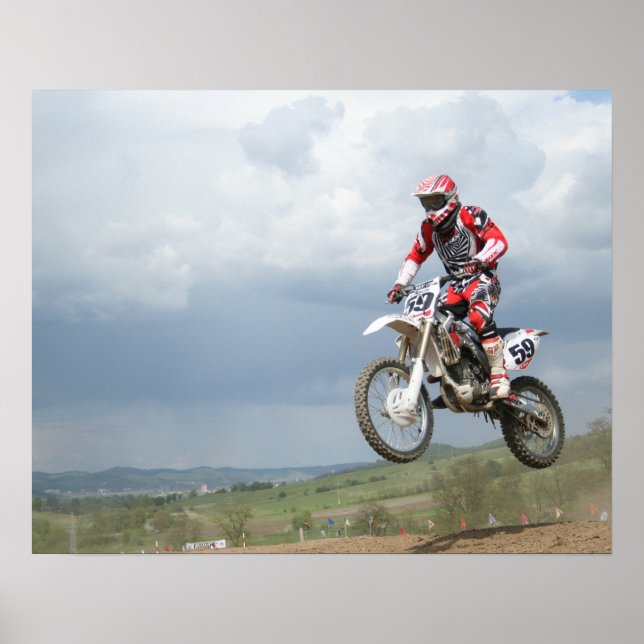 Motocross Bike Poster (Vorne)