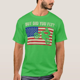 Motocross Biker Dirt Bike Motorrad Fliegen Sie T-Shirt