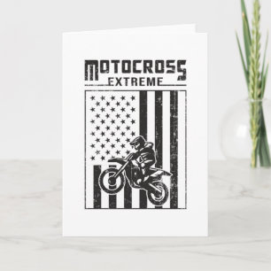 Motocross Biker Dirt Motorrad Funny Gift Idee Karte