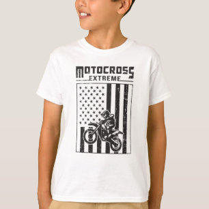Motocross Biker Dirt Motorrad Funny Gift Idee T-Shirt