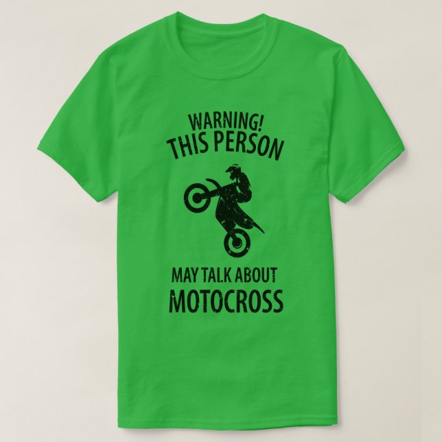 Motocross Biker Freestyle Stunt 2 T-Shirt (Design vorne)