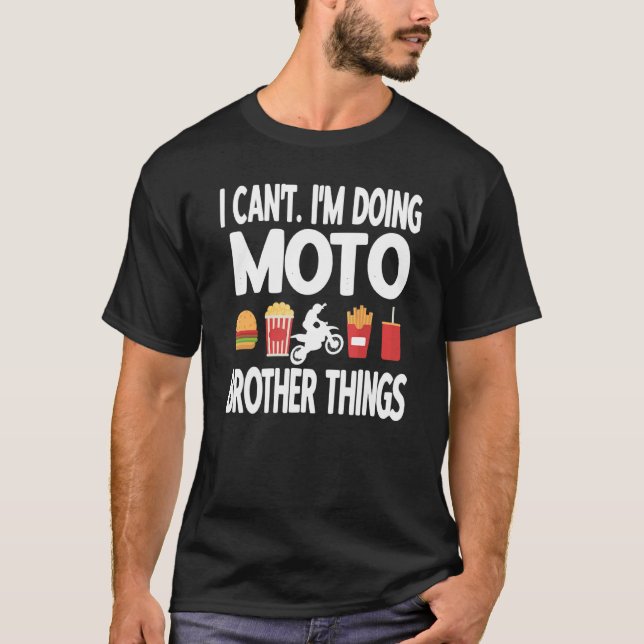 Motocross Brother Things Motocross Bro 1 T-Shirt (Vorderseite)