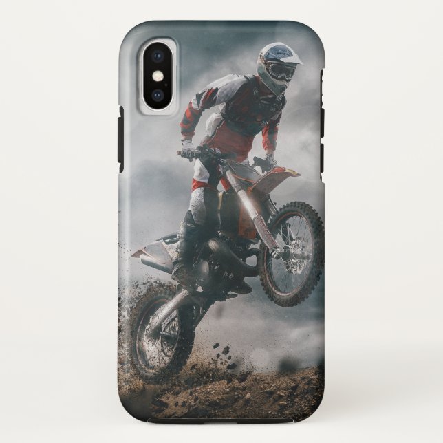 Motocross Case-Mate iPhone Hülle (Rückseite)