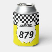 Motocross Custom Dirt Bike Nummernschild auf Gelb