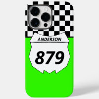 Motocross Custom Dirt Bike Nummernschild auf Green