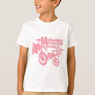 Motocross Daddys Mädchen T-Shirt