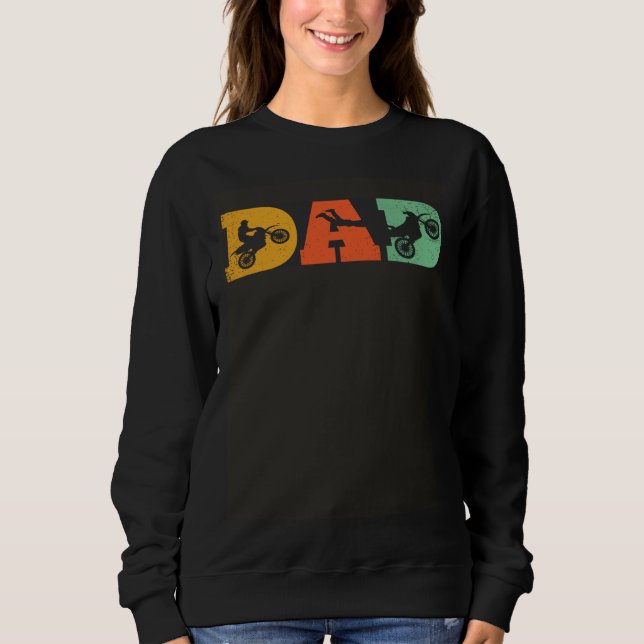 Motocross   Dirt Bike  Dirtbike  Extreme  Trail Sweatshirt (Vorderseite)
