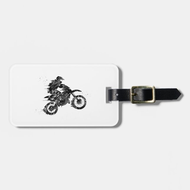 Motocross Dirt Bike Gepäckanhänger (Vorderseite horizontal)
