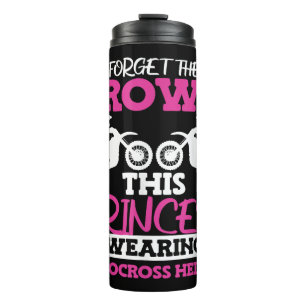 Motocross Dirt Bike Girl Thermosbecher