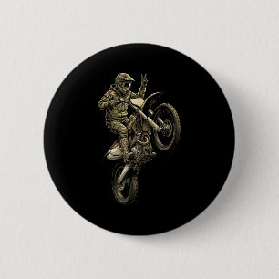 Motocross-Dirtbike-Rennens Camouflage Offroad-Fahr Button