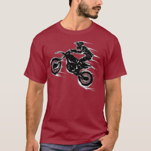 Motocross Drag Racer Dirt Biker Motorsports T-Shirt