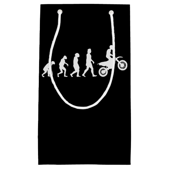 Motocross-Evolution Kleine Geschenktüte (Vorderseite)