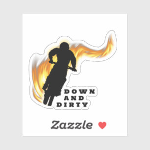 Motocross Extreme Biking Aufkleber