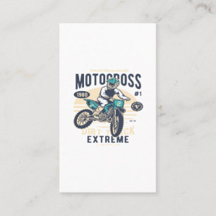 Motocross Extreme Dirt Track Visitenkarte