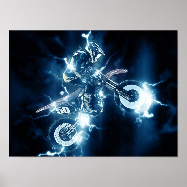 Motocross Extremsport Poster (Vorne)