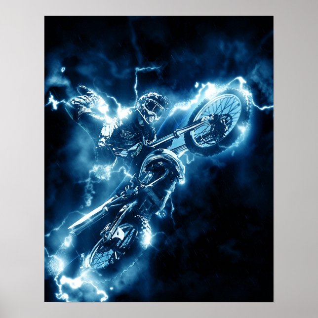 Motocross Extremsport Poster (Vorne)