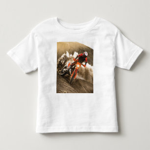 Motocross-Fahrer Kleinkind T-shirt