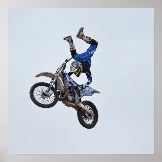 Motocross Flying High Poster (Vorne)